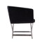 Manhattan Comfort Hollywood Lounge Accent Chair in Black and Polished Chrome AC050-BK - alternate 4